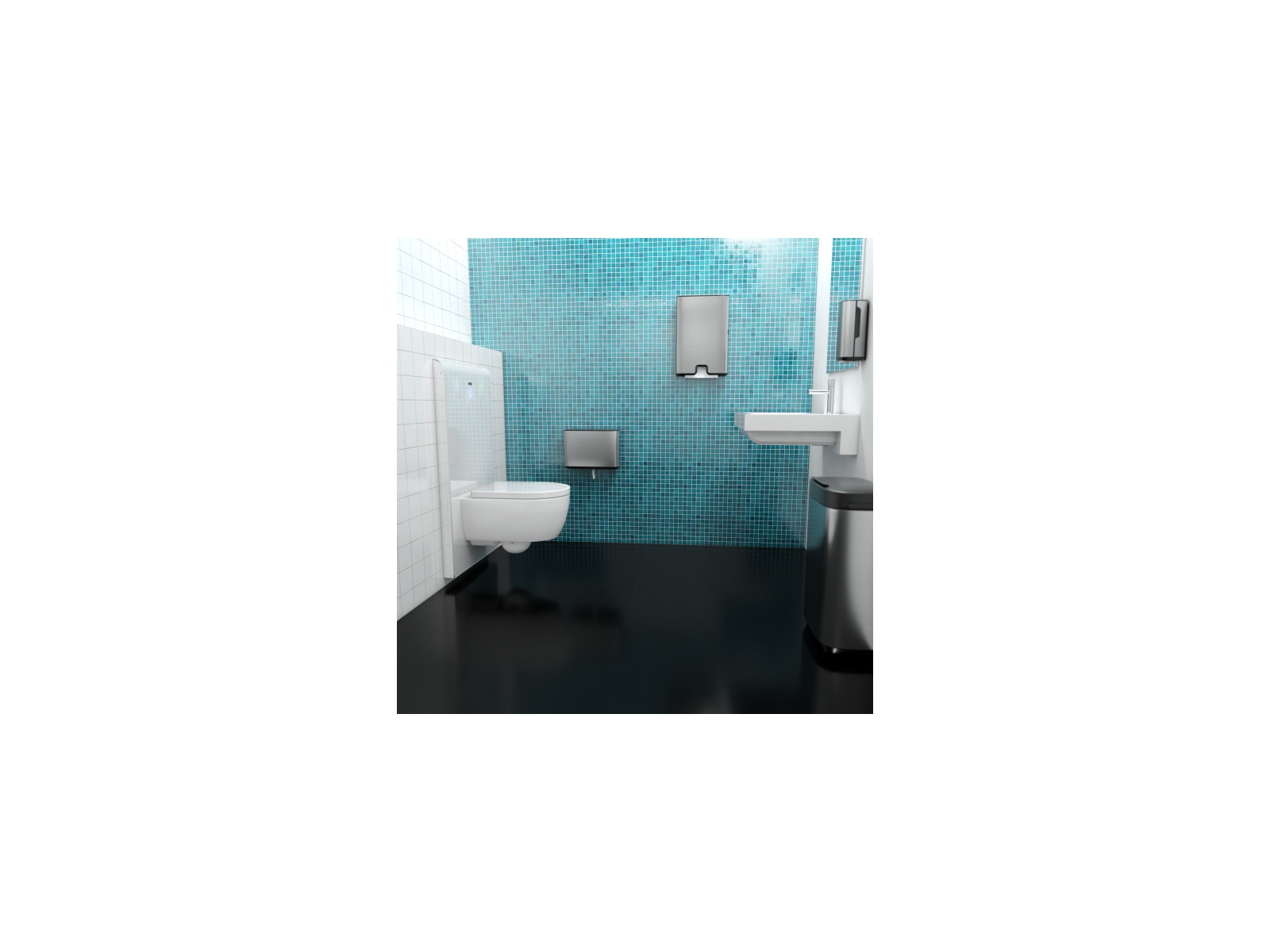 Dozownik papieru toaletowego T2 Tork 460006 STAL